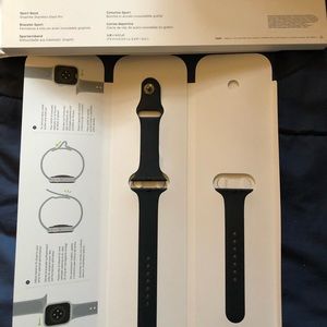 Official Apple Watch band that came with watch. I prefer different nib